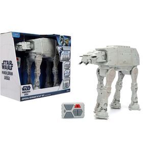 Jada Toys - Star Wars AT-AT Mandalorian & Grogu Remote Controlled Walker
